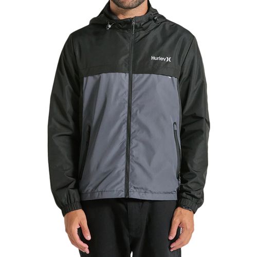 Jaqueta Masculina Hurley Corta Vento Range PRETO-HYJQ010041- -1-